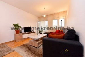NEW BUILDING-C8! Comfortable furnished two bedroom apartment of excellent location of 52.00 m2 with a loggia, Slavinovići Ušće