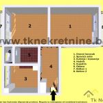 25. Tlocrt – stan 54 m2