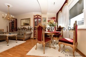 NEWER BUILDING – CITY CENTER! Exclusive, luxuriously furnished spacious one-bedroom apartment with an enclosed loggia of 60.94 m², in a prime location in the city center!