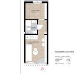 9. Apartman 2 i 4 – 21,24 m2 – prizemlje
