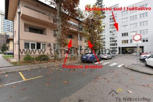 CENTAR – Kancelarijski prostor površine 100 m², pored Kantonalnog suda i NLB Banke