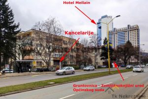BULEVAR – Kancelarijski prostor površine 73 m², prizemlje, u neposrednoj blizini Općine Tuzla i Općinskog suda