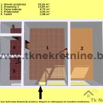 21. Tlocrt pp 43,55 m2