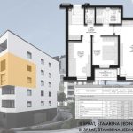 6. Tlocrt, stan 20, sprat 4 – 70,80 m2